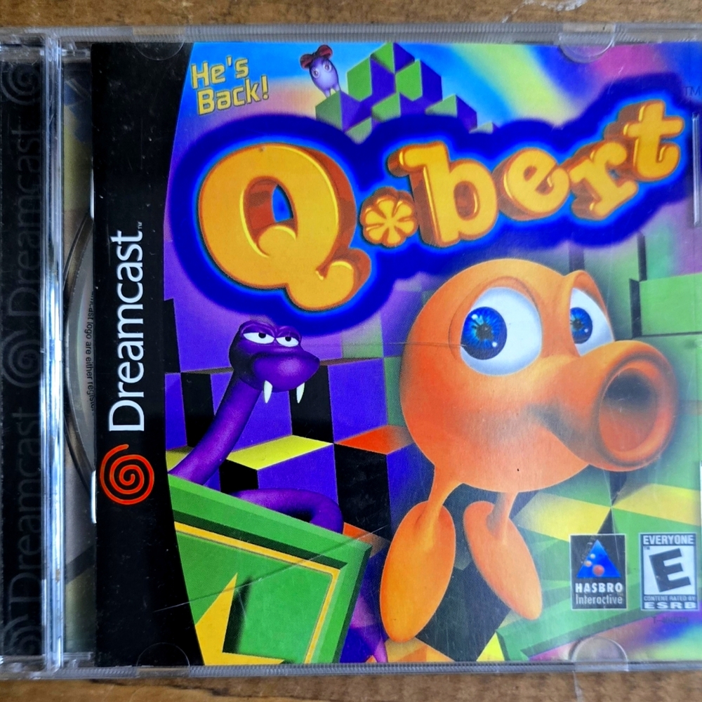 Qbert (Sega Dreamcast, 2000) Complete - Tested CIB